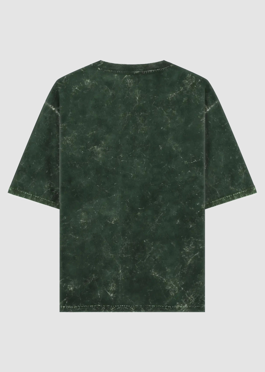 ACID WASHED CROP OVERSIZED TSHIRT